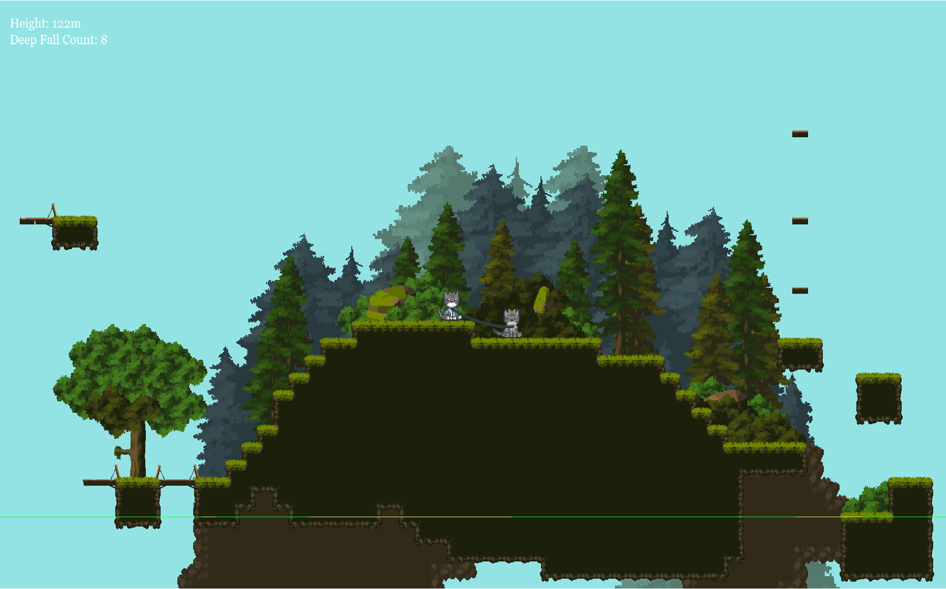 The Adventures Of Joe And Marie - "The Adventures of Joe and Marie" is a fun and challenging platformer game where two characters, Joe and Marie, work together to explore tricky levels.